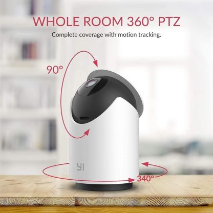 YI Dome U 360° Indoor WiFi Security Camera – Baby & Pet Monitor with Night Vision - Image 2