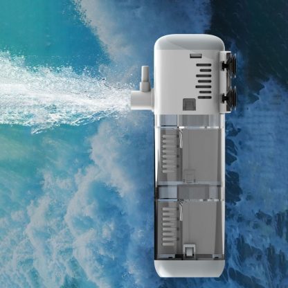 3-in-1 Aquarium Filter Pump – Circulating Water Pump with Oxygenation & Removable Filter for Fish Tanks - Image 5