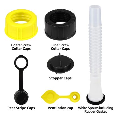 5-Pack Gas Can Spout Replacement – Compatible with Blitz, Scepter, Midwest, Briggs & Stratton - Image 4