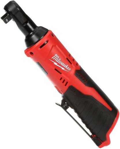 Milwaukee 2457-20 M12 12V Cordless 3/8-Inch Ratchet – Power Tool Only | Compact Electric Wrench for Auto & DIY