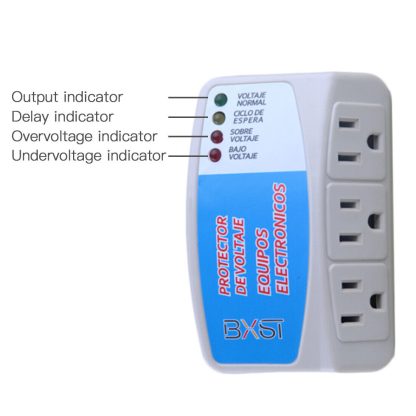 120V Appliance Surge Protector for Refrigerator – US Voltage Brownout Power Surge Protection Plug - Image 4